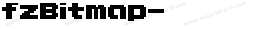 fzBitmap字体转换
