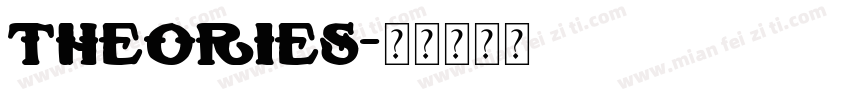 Theories字体转换