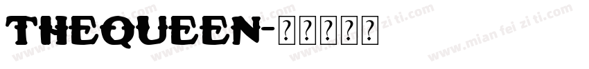thequeen字体转换