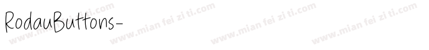 RodauButtons字体转换