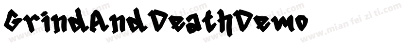 GrindAndDeathDemo字体转换