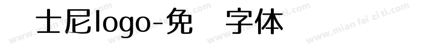 迪士尼logo字体转换