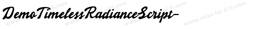 DemoTimelessRadianceScript字体转换