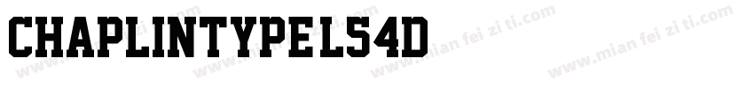 ChaplinType-l54d字体转换