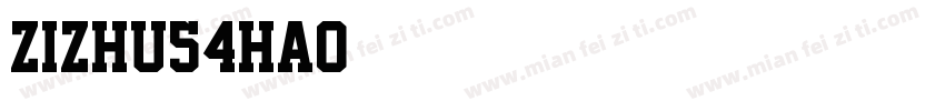 zizhu54hao字体转换