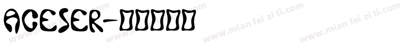 ACESER字体转换