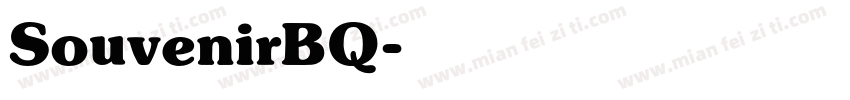 SouvenirBQ字体转换