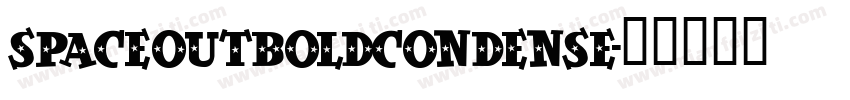 SpaceOutBoldCondense字体转换