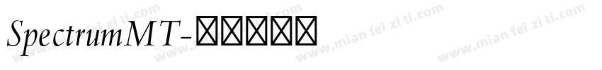 SpectrumMT字体转换