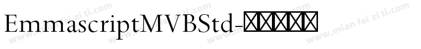 EmmascriptMVBStd字体转换