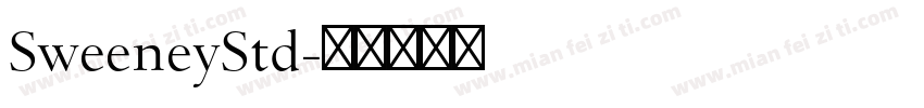 SweeneyStd字体转换