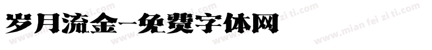 岁月流金字体转换