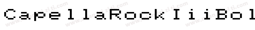 CapellaRockIiiBold-Ge4A字体转换