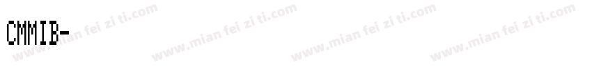 CMMIB字体转换
