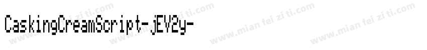 CaskingCreamScript-jEV2y字体转换