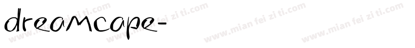 dreamcape字体转换
