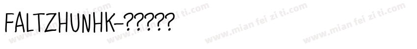 FALTZHUNHK字体转换