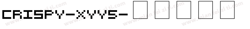Crispy-xyY5字体转换