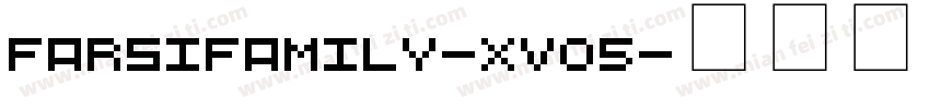 FarsiFamily-xVO5字体转换