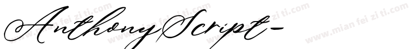 AnthonyScript字体转换