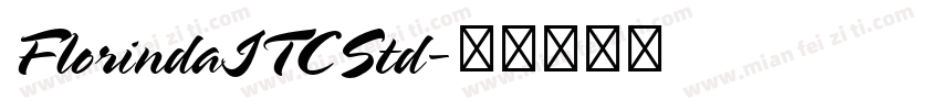 FlorindaITCStd字体转换