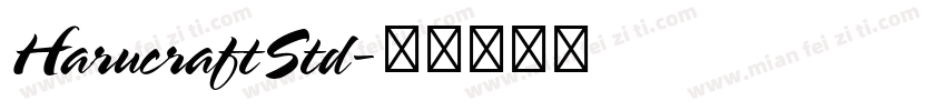 HarucraftStd字体转换