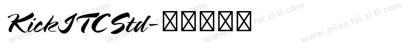 KickITCStd字体转换
