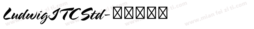 LudwigITCStd字体转换