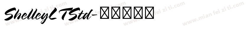 ShelleyLTStd字体转换
