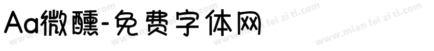 Aa微醺字体转换