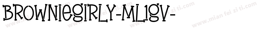 BrownieGirly-mL1gV字体转换