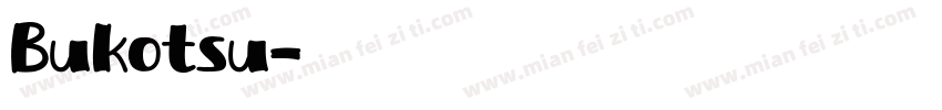 Bukotsu字体转换