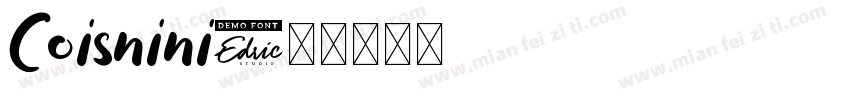 Coisnini字体转换