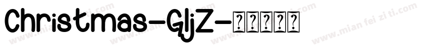 Christmas-GljZ字体转换