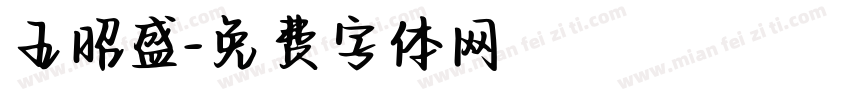 王昭盛字体转换