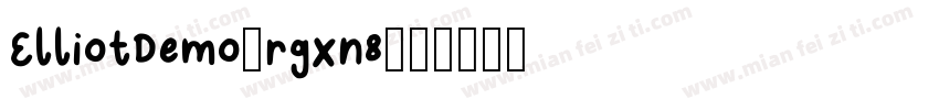 ElliotDemo-rgxn8字体转换