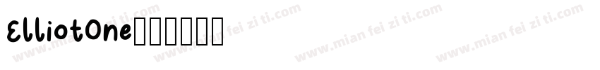 ElliotOne字体转换