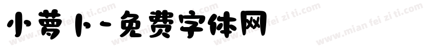 小萝卜字体转换