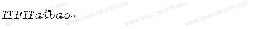 HFHaibao字体转换