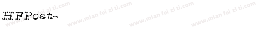 HFPoet字体转换