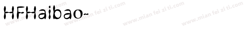 HFHaibao字体转换