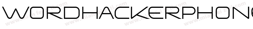 WordHackerPhonetic字体转换