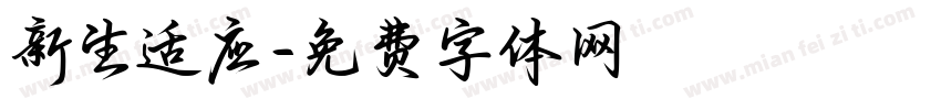 新生适应字体转换