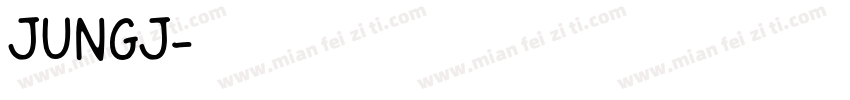 JUNGJ字体转换