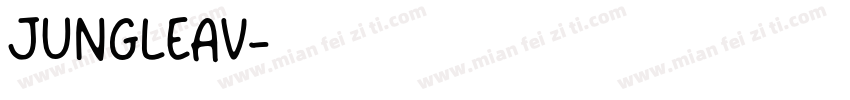 JUNGLEAV字体转换