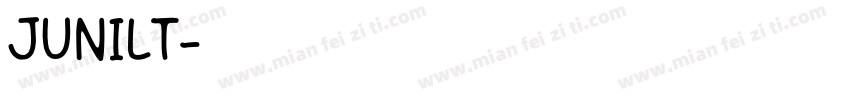 JUNILT字体转换