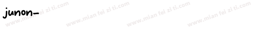 junon字体转换