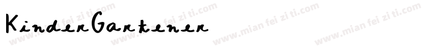 KinderGartener字体转换