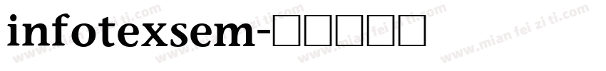 infotexsem字体转换