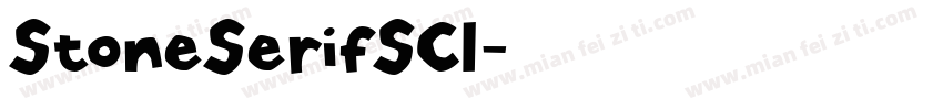 StoneSerifSCI字体转换
